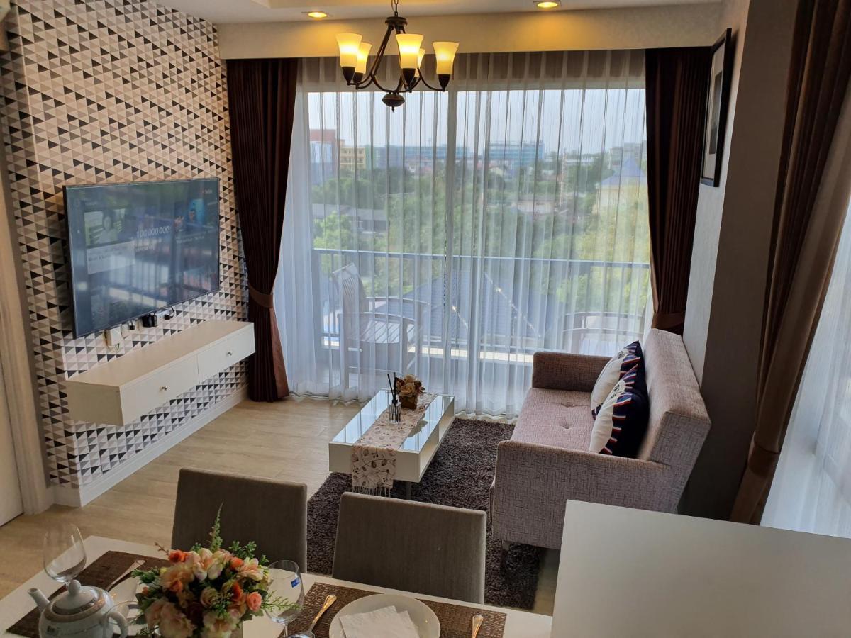 Execlusive Seaview 1 Bedroom Suite With Toproof Pool At The Patio Bangsaen Kültér fotó